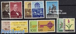 Iceland 1968 Yearset 1968 (11v), Mint NH, Various - Yearsets (by Country) - Nuevos