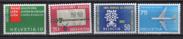 T3481 - SUISSE SWITZERLAND Yv N°639/42 ** - Unused Stamps