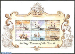 Tanzania 1999 Ships 6v M/s, Bayan, Mint NH, Transport - Ships And Boats - Boten