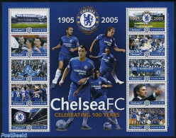 Grenada 2006 Chelsea FC 10v M/s, Mint NH, Sport - Football - Other & Unclassified