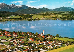 73617033 Waltenhofen Schwangau Fliegeraufnahme Mit Forggensee Und Allgaeuer Alpe - Other & Unclassified