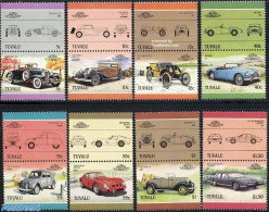 Tuvalu 1985 Automobiles 8x2v [:], Mint NH, Transport - Automobiles - Automobili