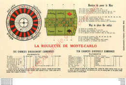 LA ROULETTE DE MONTE CARLO . - Monte-Carlo