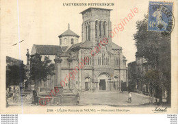 63.  Eglise Romande De VOLVIC . - Volvic