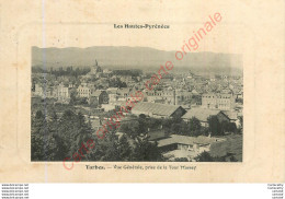 65.  TARBES .  Vue Générale Prise De La Tour Massey .  CPA à Cadre Gauffré . - Tarbes