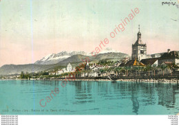 74.  EVIAN LES BAINS Et La Dent D'Oche . - Evian-les-Bains