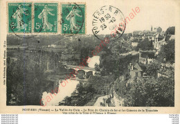 86.  POITIERS .  La Vallée Du Clain . Le Pont Du Chemin De Fer Et Les Coteaux De La Tranchée . - Poitiers