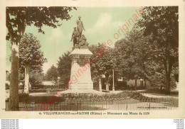 69.  VILLEFRANCHE SUR SAONE . Monument Aux MOrts De 1870 . - Villefranche-sur-Saone