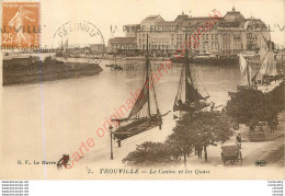 14.  TROUVILLE .  Le Casino Et Les Quais . - Trouville