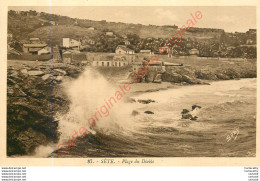 34.  SETE .  Plage Du Diable . - Sete (Cette)