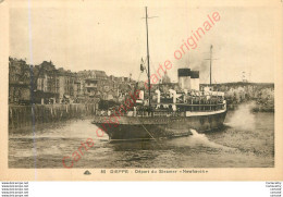 76.  DIEPPE .  Départ Du Steamer NEWHAVEN . - Dieppe