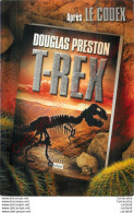 Carte Pub.  T-REX .  Après LE CODEX .  DOUGLAS PRESTON . - Advertising