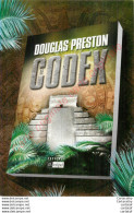 Carte Pub.  CODEX .  DOUGLAS PRESTON . - Advertising