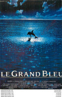 Carte Publicitaire .  LE GRAND BLEU Film . - Publicité