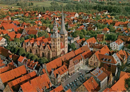 73616999 Lemgo Markt Mit Rathaus Und St Nikolai Fliegeraufnahme Lemgo - Lemgo