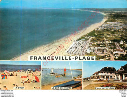 14.  FRANCEVILLE PLAGE .  CP Multivues . - Andere & Zonder Classificatie