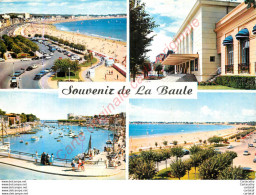 44.  Souvenir De LA BAULE .  CP Multivues . - La Baule-Escoublac