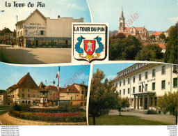 38.  LA TOUR DU PIN .  CP Multivues . - La Tour-du-Pin