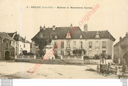 21.  NOLAY .  Maison Et Monument Carnot . - Sonstige & Ohne Zuordnung