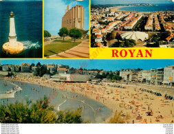 17.  ROYAN .  CP Multivues . - Royan