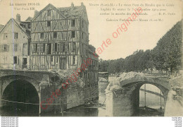 77.  MEAUX . Le Vieux Pont Du Moulin Que Le Géni Anglais Fit Sauter En 1914 . GUERRE 1914-15 . - Meaux