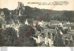 41.  LAVARDIN .  Une Vue Générale Et Le Château Côté Nord Est . - Otros & Sin Clasificación