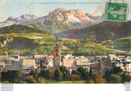 04.  BARCELONNETTE .  Vue Générale . Chaine Des Séolanes . - Barcelonnetta