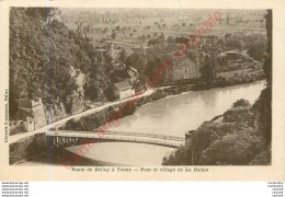 Route De BELLEY à YENNE .  Pont Et Village De LA BALME . - Sin Clasificación