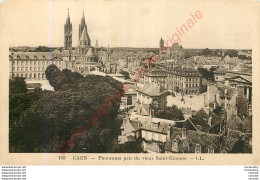 14.  CAEN .  Panorama Pris Du Vieux St-Etienne . - Caen
