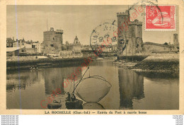 17.  LA ROCHELLE .  Entrée Du Port à Marée Basse . - La Rochelle