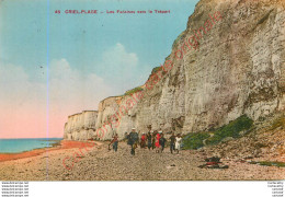 76.  CRIEL Sur MER . Les Falaises Vers LE TREPORT . - Criel Sur Mer