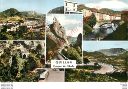 11.   QUILLAN . Gorges De L'Aude .  CP Multivues . - Otros & Sin Clasificación