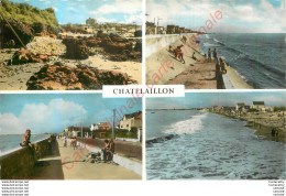 17.   CHATELAILLON .  CP Multivues . - Châtelaillon-Plage