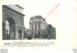 PARIS .  Porte St-Martin . - Other & Unclassified