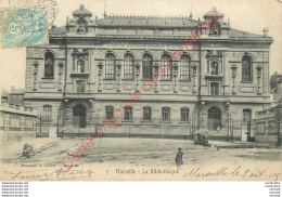 13.  MARSEILLE .  La Bibliothèque . - Puerto Viejo (Vieux-Port), Saint Victor, Le Panier