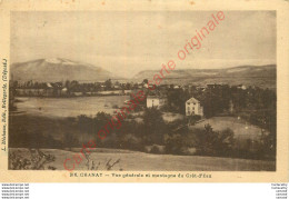 01.  CHANAY . Vue Générale Et Montagne Du Crêt D'Eau . - Sin Clasificación