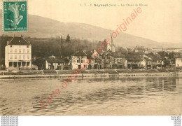 01.  SEYSSEL .  Les Quais Du Rhône . - Seyssel