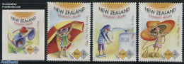 New Zealand 2015 Childrens Health 4v (1v S-a), Mint NH, Health - Health - Unused Stamps