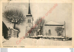 01.   HAUTEVILLE .   L'Eglise . - Hauteville-Lompnes