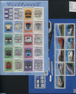 Japan 2015 Railroad Series No.3 2 M/s, Mint NH, Transport - Railways - Unused Stamps