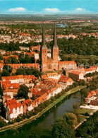 73616942 Luebeck Fliegeraufnahme Mit Kirche Luebeck - Luebeck