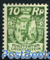 Liechtenstein 1925 10Rp, Stamp Out Of Set, Mint NH, Art - Architecture - Nuovi