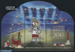 Russia 2017 Official Mascot S/s, Mint NH, Nature - Sport - Animals (others & Mixed) - Football - Other & Unclassified