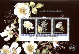 Netherlands - Personal Stamps TNT/PNL 2017 Flowers 3v M/s, Mint NH, Nature - Flowers & Plants - Other & Unclassified