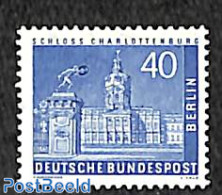 Germany, Berlin 1956 40pf, Stamp Out Of Set, Mint NH, Art - Castles & Fortifications - Ongebruikt
