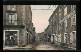 CPA Langeac, Rue De Clermont  - Langeac