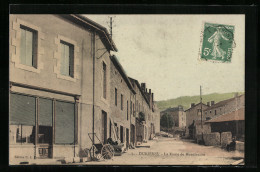 CPA Dunières, La Route De Montfaucon  - Andere & Zonder Classificatie