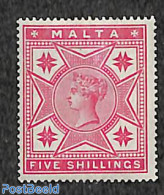 Malta 1886 Queen Victoria 1v, Unused (hinged) - Malte