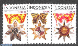 Indonesia 2020 Tanda Kehormatan 3v [::], Mint NH, History - Decorations - Militares