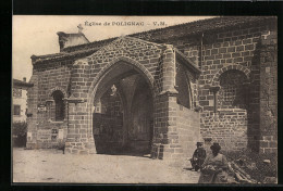 CPA Polignac, L`Eglise  - Other & Unclassified